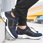 Atmungs Arbeit Arbeit Schuhe Stahl Kappe Kappe Auswirkungen-beständig Industrielle Sicherheit Schuhe