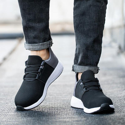 FansGemacht Anti-Smashing, atmungsaktive, leichte und modische Schutzschuhe