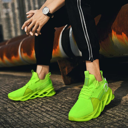 FansGemacht Modische, leichte und atmungsaktive Mesh-Laufschuhe