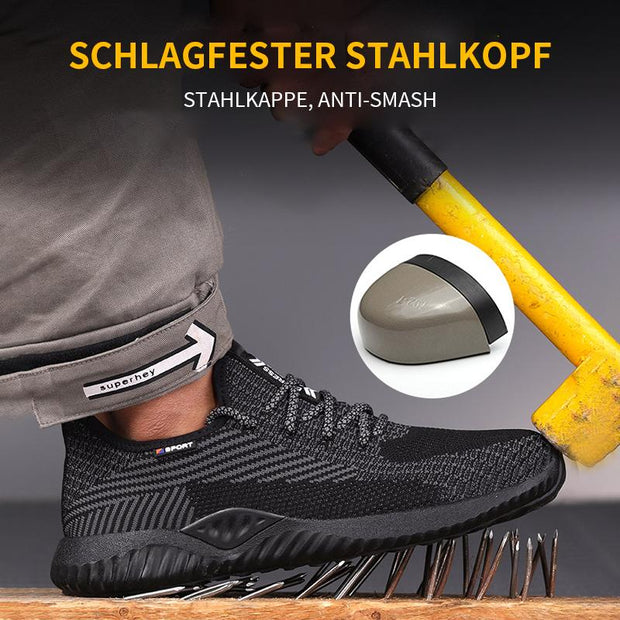 FansGemacht Isolierte, rutschfeste und pannensichere Arbeitsschuhe