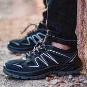 Männer Stahl Kappe Outdoor Arbeits Schuhe Casual Schutz Schuhe