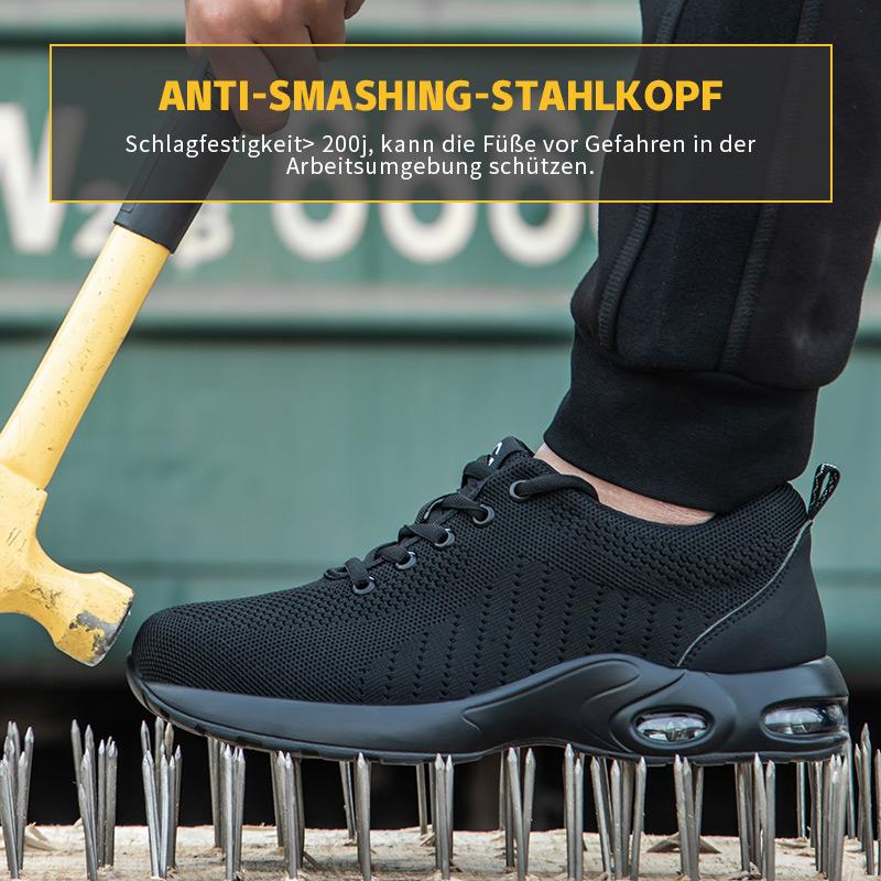 FansGemacht Leichte Anti-Smash- und Anti-Pannen-Sicherheitsarbeitsschuhe