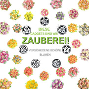 Spritztüllen Set aus Edelstahl (13 teilig) für Cupcakes & Kuchen Dekoraktion