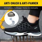 Fansgemacht Modische leichte stoßdämpfende Arbeitssicherheitsschuhe
