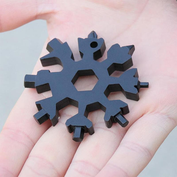 FansgemachtEdelstahl Schneeflocke 18 in 1 Multifunktionswerkzeug
