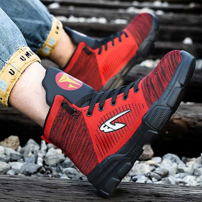fansgemacht Neuer verschleißfester Arbeitsschutzschuh gegen Zertrümmern