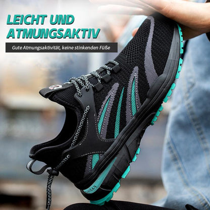FansGemacht Superleichte atmungsaktive rutschfeste Schutzschuhe Arbeitsschuhe
