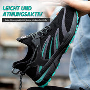 FansGemacht Superleichte atmungsaktive rutschfeste Schutzschuhe Arbeitsschuhe