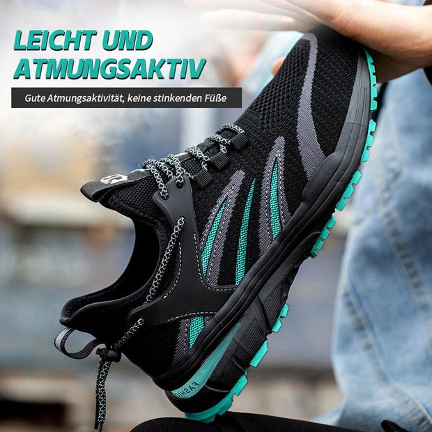 FansGemacht Superleichte atmungsaktive rutschfeste Schutzschuhe Arbeitsschuhe