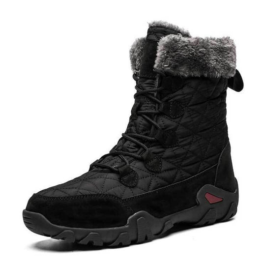 FansGemacht Herren Martin Stiefel Lässige High-Top Warme Schneestiefel