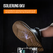 FansGemacht Leichter, abriebfester, isolierender Sicherheitsschuh