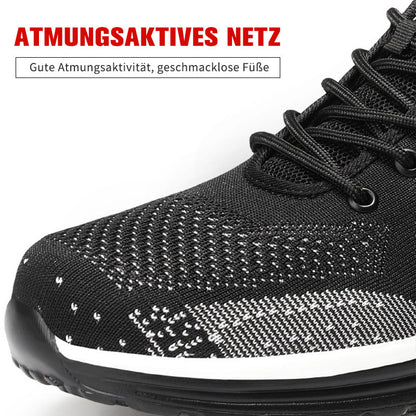 FansGemacht Neue pannensichere, durchdringende, atmungsaktive, leichte, verschleißfeste Sicherheitsschuhe