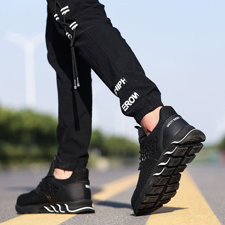 FansGemacht Outdoor Männer Anti-slip Deodorant Stahl Punktion Beweis Schuhe