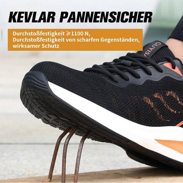 FansGemacht Sommer neue leichte, atmungsaktive, abriebfeste, rutschfeste Sicherheitsschuhe