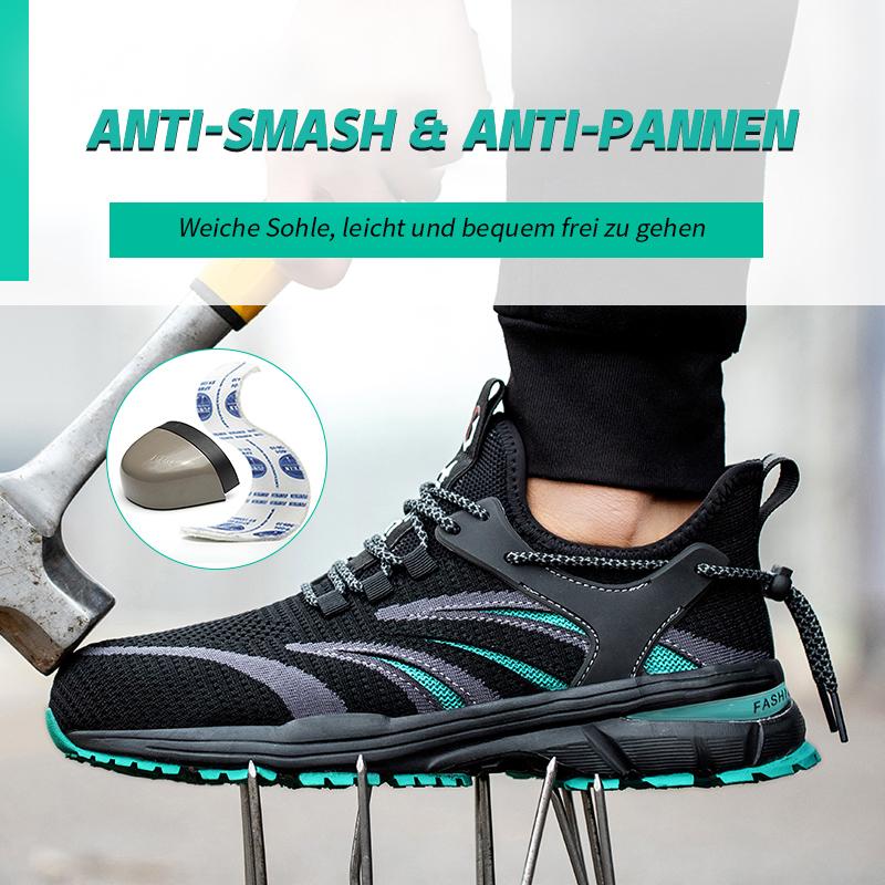 FansGemacht Superleichte atmungsaktive rutschfeste Schutzschuhe Arbeitsschuhe