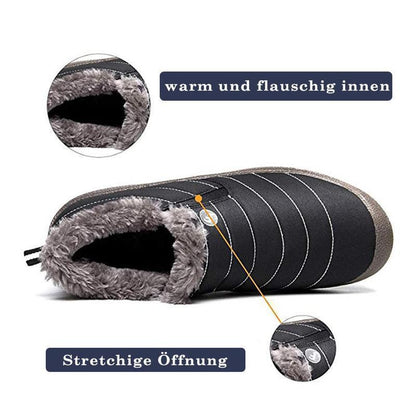 FansGemacht Mode warme und rutschfeste Schneeschuhe