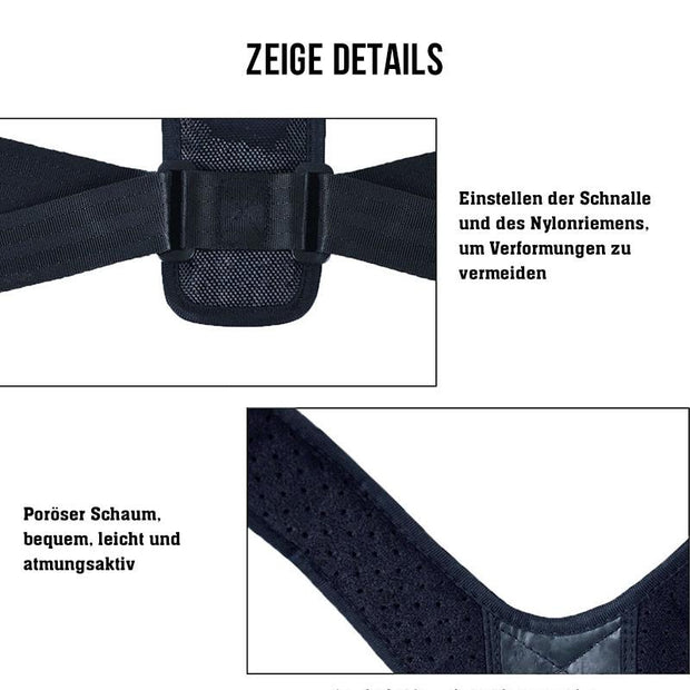 FansGemacht Rückenkorrekturgürtel