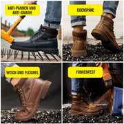 Fansgemacht S3 Wasserdichte, bruchsichere und verschleißfeste Herrenschutzstiefel