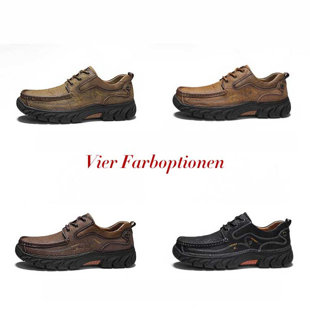 Neue Herren Freizeitschuhe wasserdicht rutschfest Wanderschuhe Lederschuhe