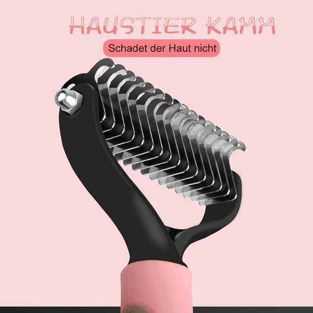 Sakurab Hundesalon Doppelseitiger Kamm