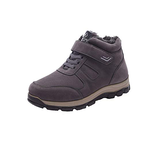 Winter warme und samtverdickende Rutschfeste weiche Herrenstiefel aus Baumwolle YunYoud Winterstiefel bootswinterboots günstig langschaftstiefel
