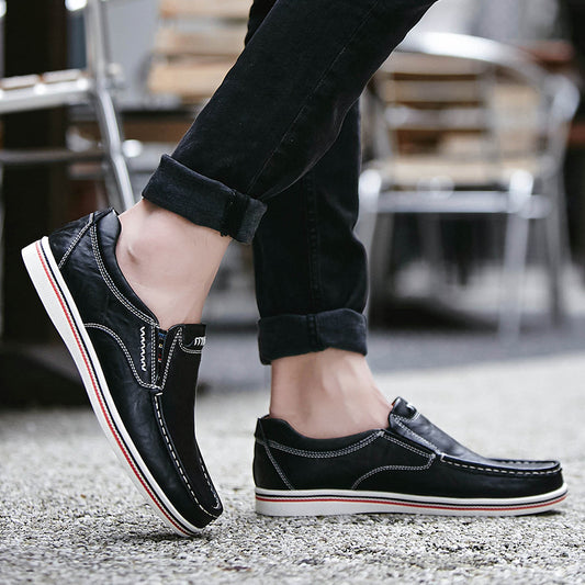 Oxfords Schuhe männer Echte Leder Casual Schuhe