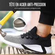Fansgemacht Lässige, atmungsaktive, pannensichere Sicherheitsschuhe