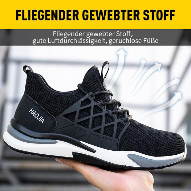 Fansgemacht Modische leichte stoßdämpfende Arbeitssicherheitsschuhe