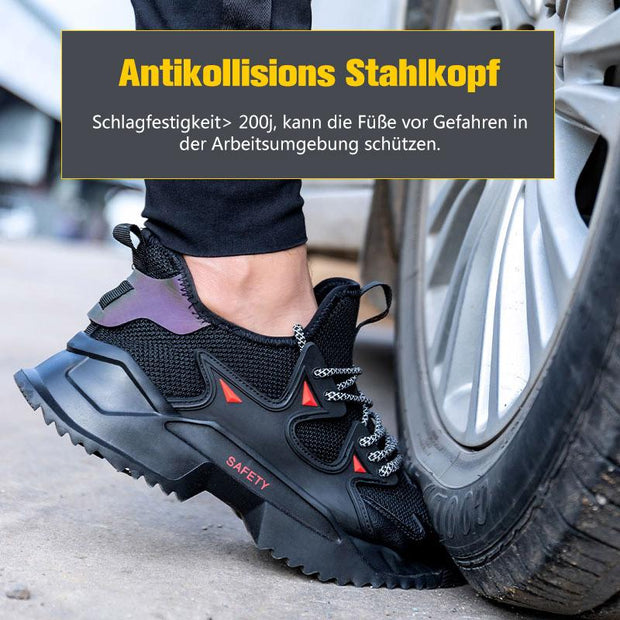 Fansgemacht Vier Jahreszeiten neue Anti-Smashing- und Anti-Pannen-Gas-Arbeitsschuhe