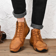 FansGemacht New Style Casual plus Baumwollschnürstiefel für Herren