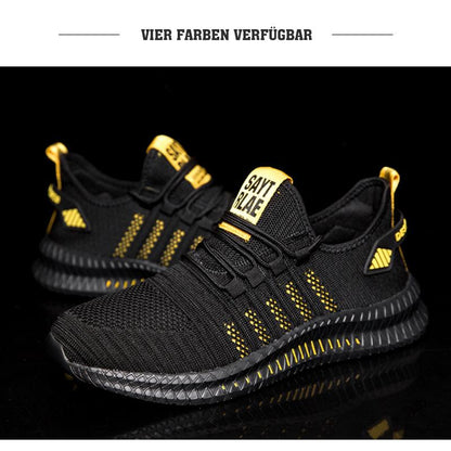 FansGemacht Große Sneaker aus fliegendem Strick
