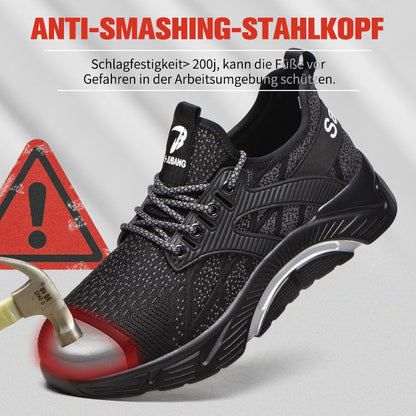 FansGemacht Anti-Piercing und Anti-Smashing verschleißfeste Arbeitsschuhe