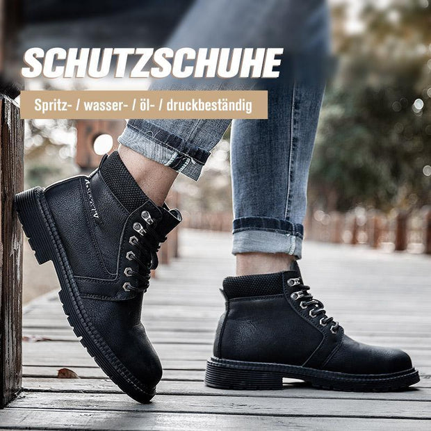 Fansgemacht S3 Wasserdichte, bruchsichere und verschleißfeste Herrenschutzstiefel