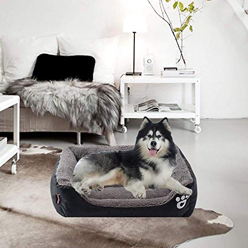 SAKURAB FRISTONE Hundebett für große Hunde, Waschbar Warm Weich Hundekorb XL XXL Grosse Hundesofa Hunde zubehör Abwischbar Hundesofa
