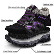 Sakurab Damen Wanderschuhe Warm Gefütterte Winterschuhe