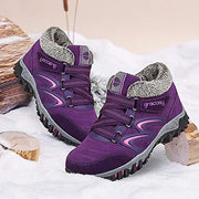 Sakurab Damen Wanderschuhe Warm Gefütterte Winterschuhe