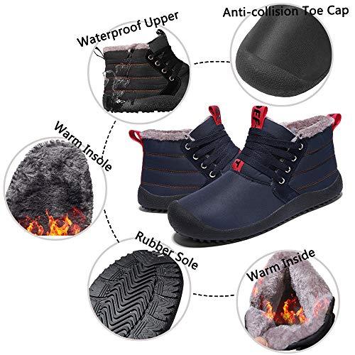 SAKURAB Schneestiefel Herren Damen Winterschuhe