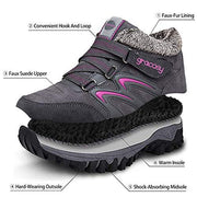 Sakurab Damen Wanderschuhe Warm Gefütterte Winterschuhe