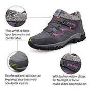 Sakurab Damen Wanderschuhe Warm Gefütterte Winterschuhe