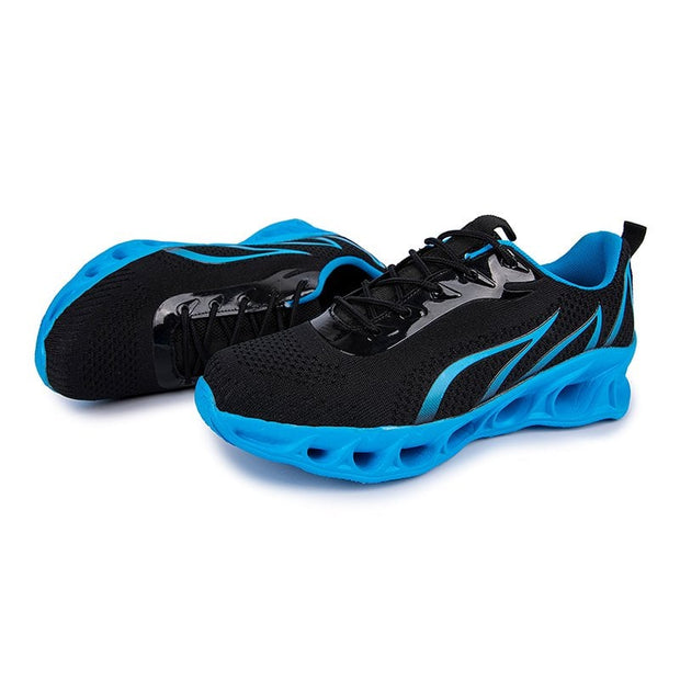 Herren Lindern Fußschmerzen Perfekte Wanderschuhe - Schwarz Blau