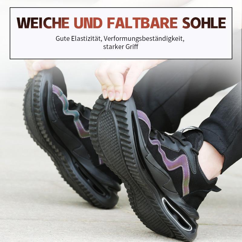 FansGemacht Atmungsaktive, leichte Arbeitsschuhe für Herren und Damen im Sommer, bruch- und durchstichfest
