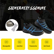 Fansgemacht Stahlkappen-Schutzschuhe gegen Schläge und Piercings im Winter