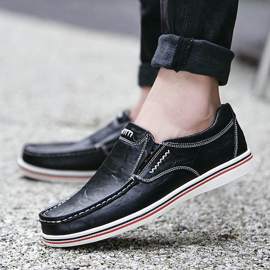 Oxfords Schuhe männer Echte Leder Casual Schuhe