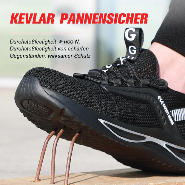 FansGemacht Mesh-Schuhe sind leicht, abriebfest und schützend und sicher