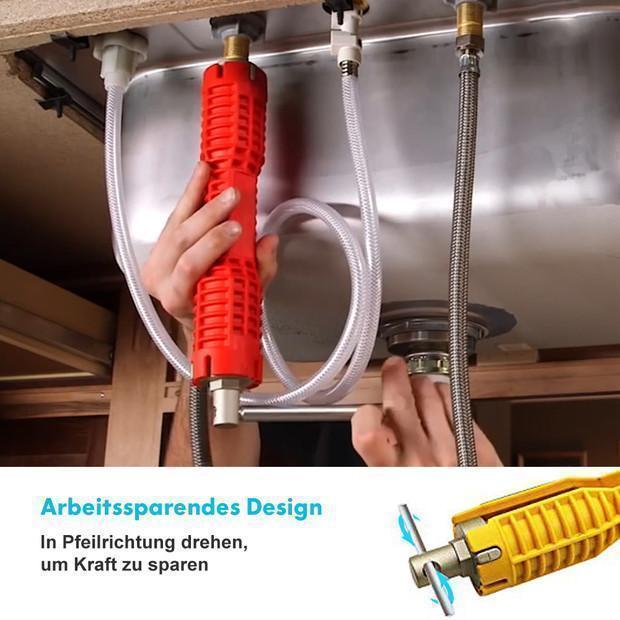 Fansgemacht der Wasserrohr Wasserhahn mehrfunktional  Schraubenschlüssel