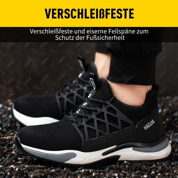 Fansgemacht Modische leichte stoßdämpfende Arbeitssicherheitsschuhe