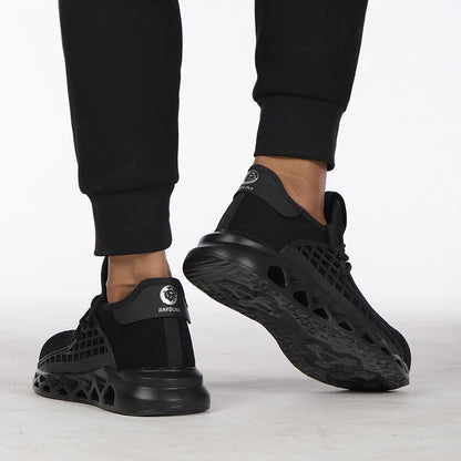 Fansgemacht leichte atmungsaktive Anti-Smashing-Sicherheitsschuhe