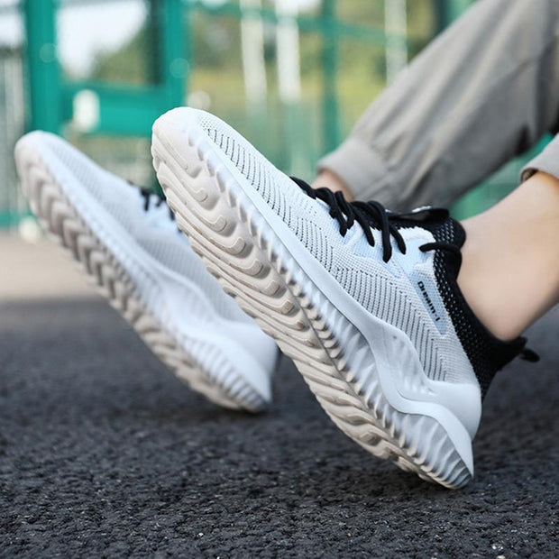 FansGemacht Alpha Coconut Schuhe fliegende gewebte Turnschuhe Herren Laufschuhe