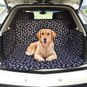 Sakurab Hunde Autositz Einzelnsitz Für Rückbank MATCC Wasserdicht Hund Autositzbezug Autositz Für Haustier
