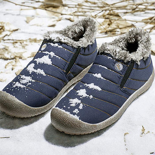 FansGemacht Mode warme und rutschfeste Schneeschuhe